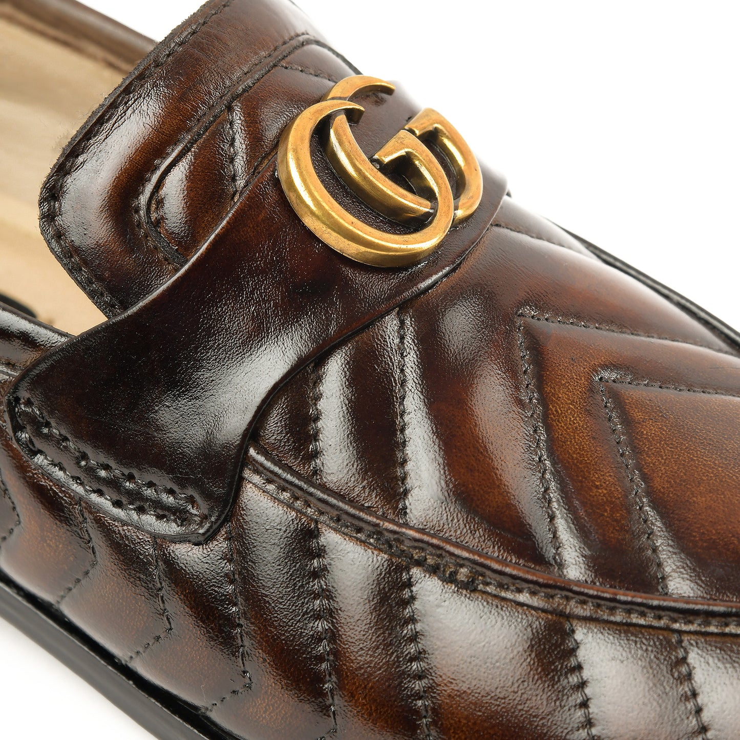 SB-05 Patina GG | Leather Shoes