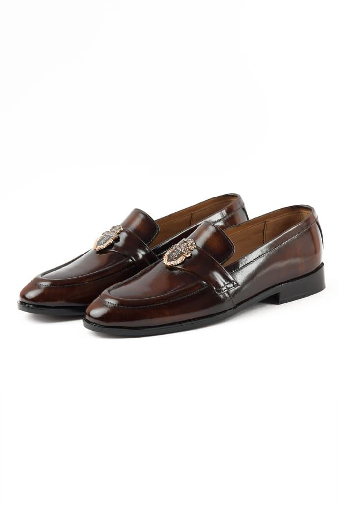 SB-09 BLNRE Elegant Brown Shoes for Men