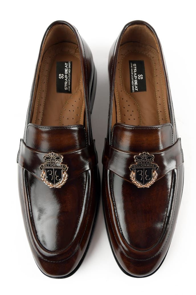 SB-09 BLNRE Elegant Brown Shoes for Men